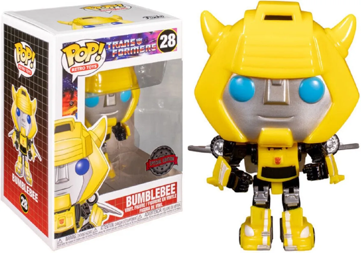 Funko Pop! Movies Transformers Bumblebee met Vleugels Special Edition