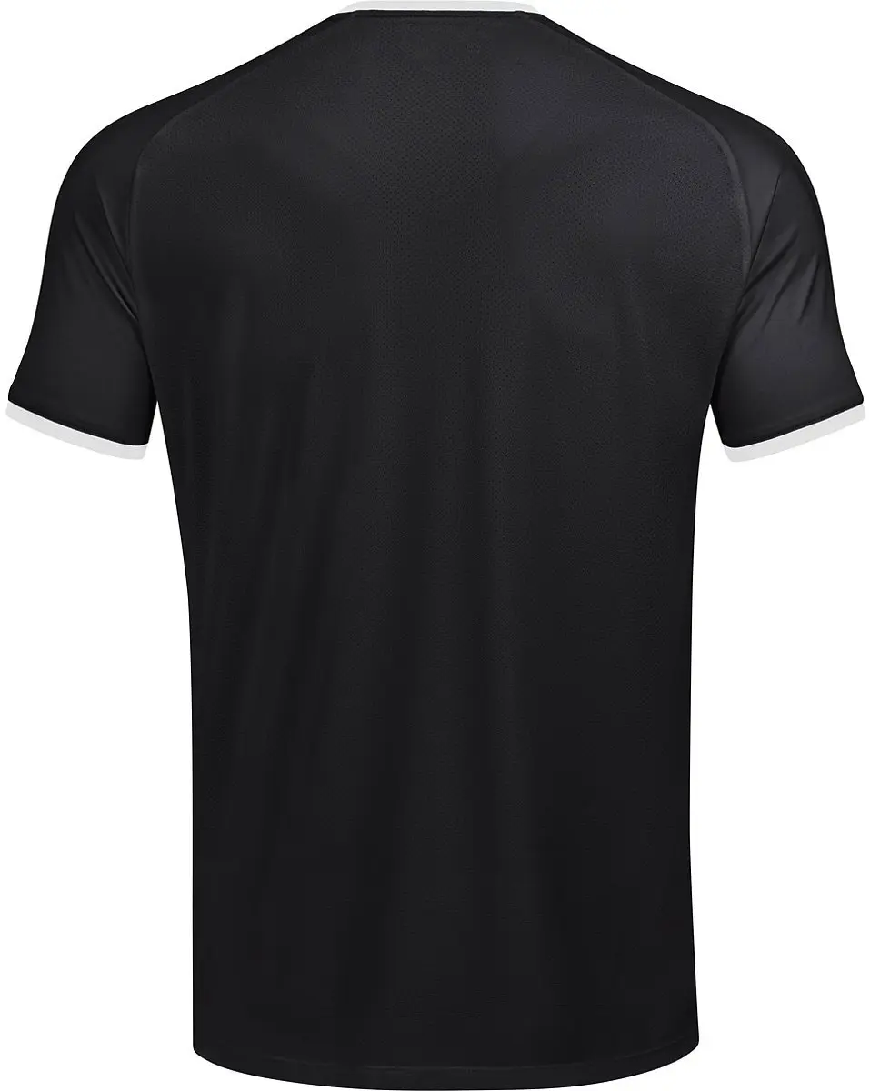 JAKO Inter Shirt Korte Mouw Heren - Zilver/Wit/Zwart L