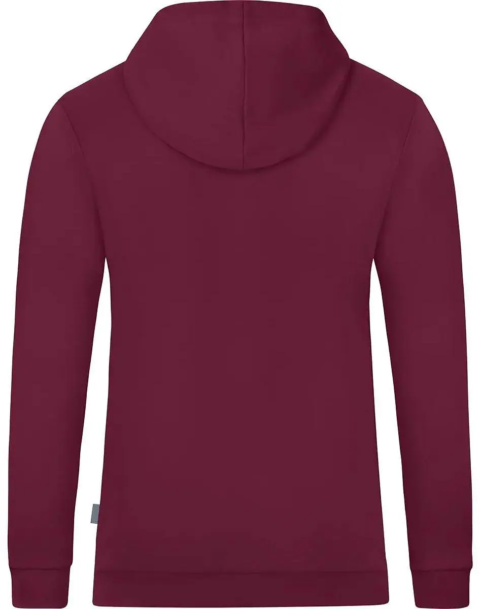 JAKO Organic Sweater Met Kap Heren - Kastanje - 3XL