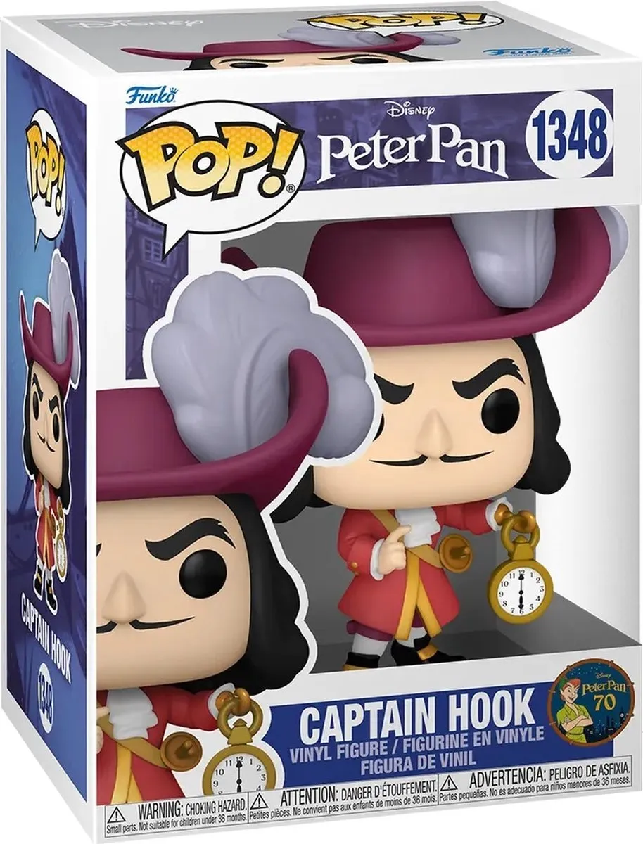 Funko Pop Disney Peter Pan & Captain Hook #1348 - Multi