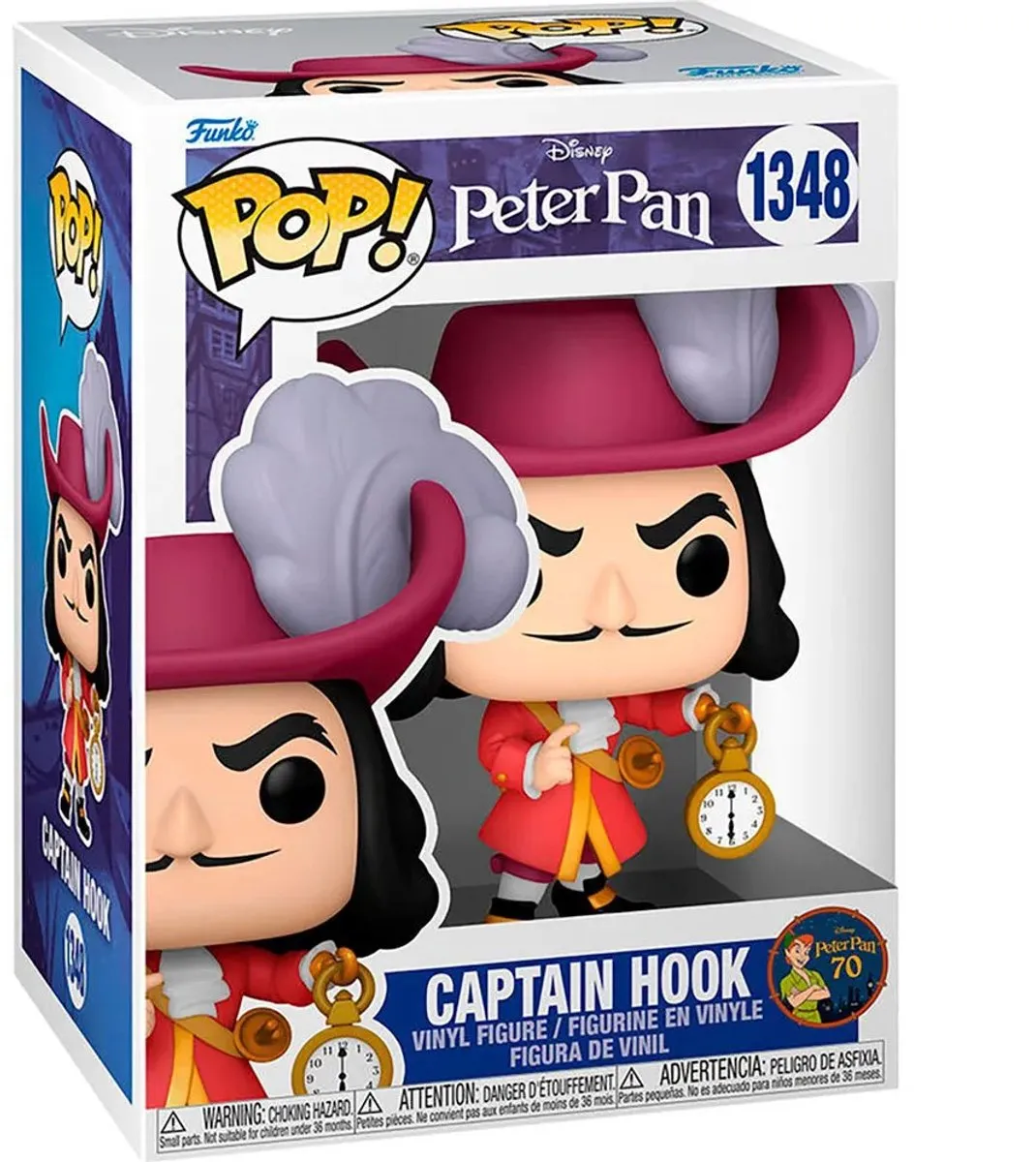 Funko Pop Disney Peter Pan & Captain Hook #1348 - Multi - afbeelding 6 van 6