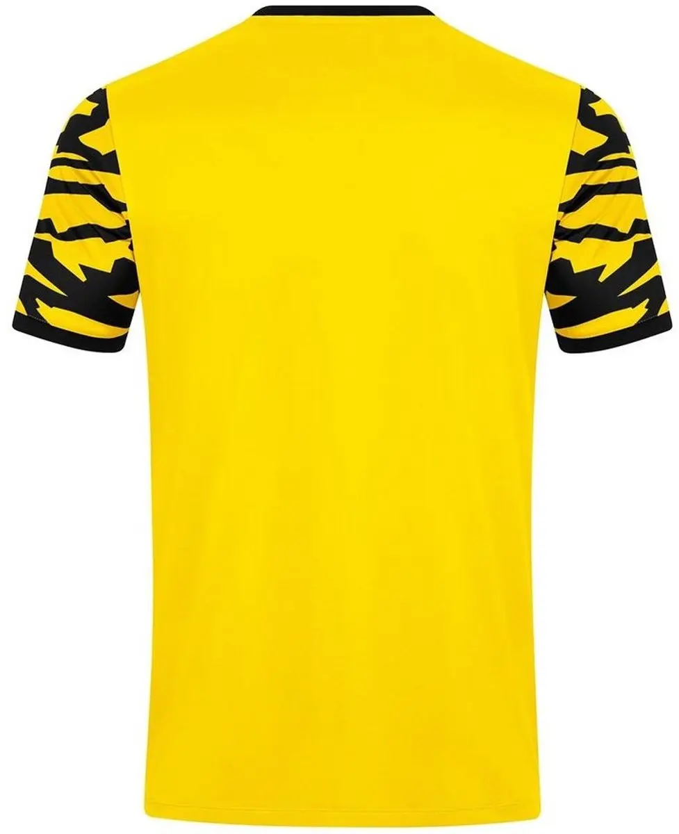 Jako Animal Shirt Korte Mouw Heren - Zwart/Citroen L