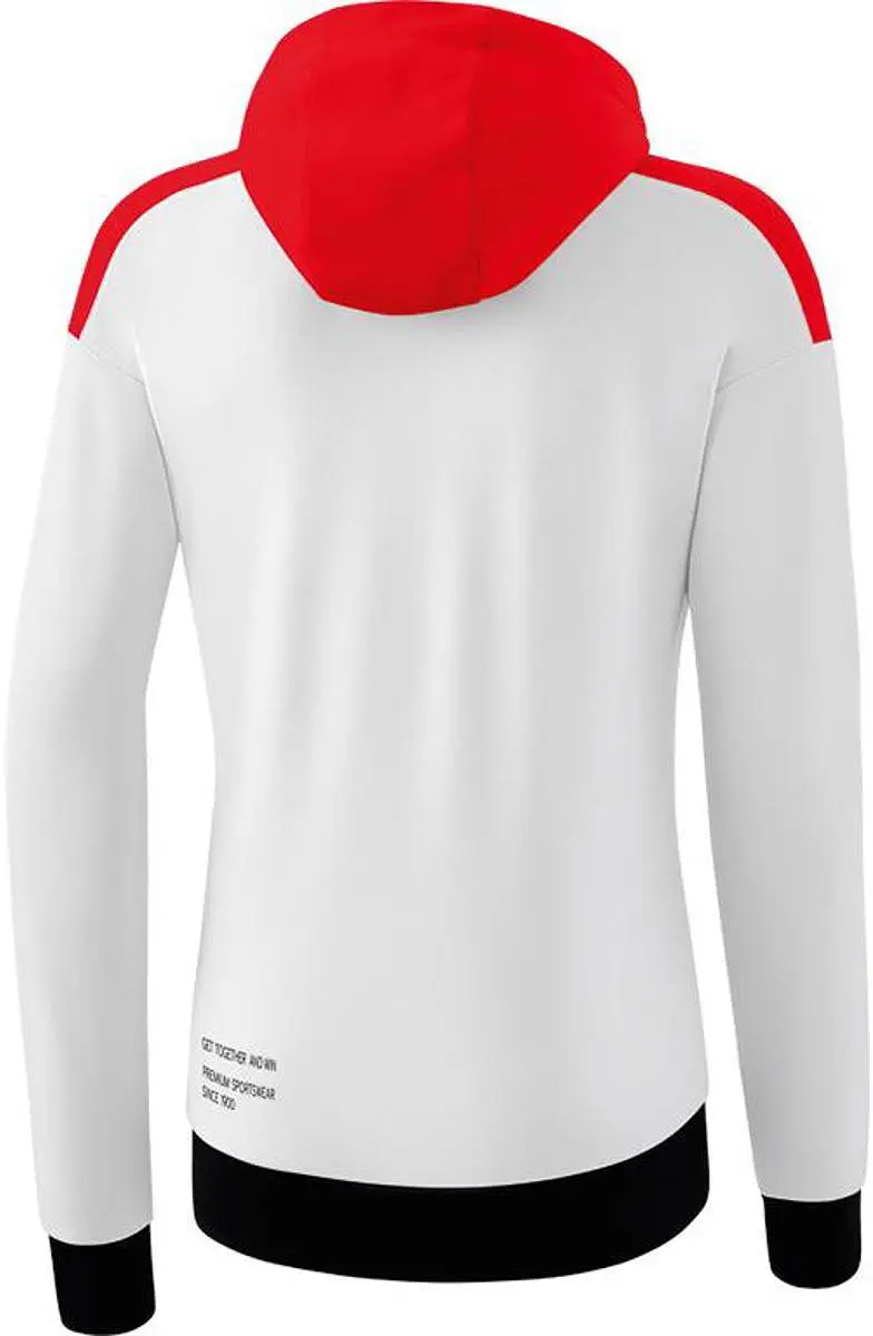 Erima Change Trainingsjack Dames - Zwart/Rood/Wit