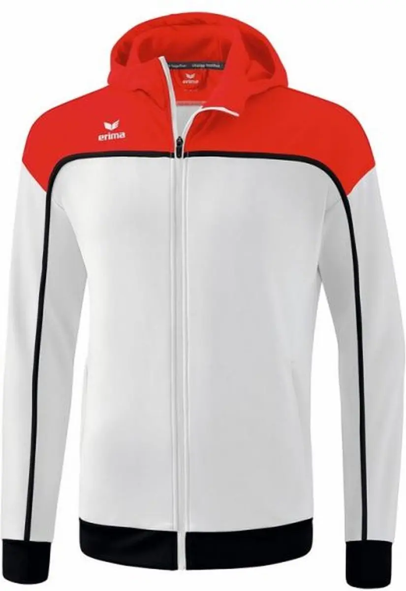 Erima Change Trainingsjack Dames - Zwart/Rood/Wit