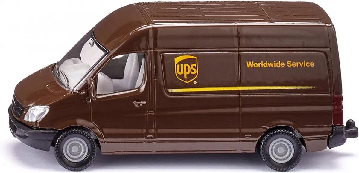 SIKU Giftset Ups Logistics 24cm Staal - 6-delig - afbeelding 6 van 6