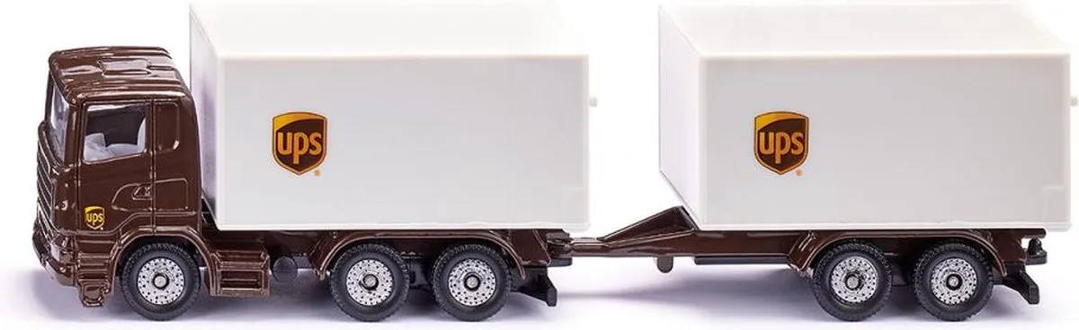 SIKU Giftset Ups Logistics 24cm Staal - 6-delig