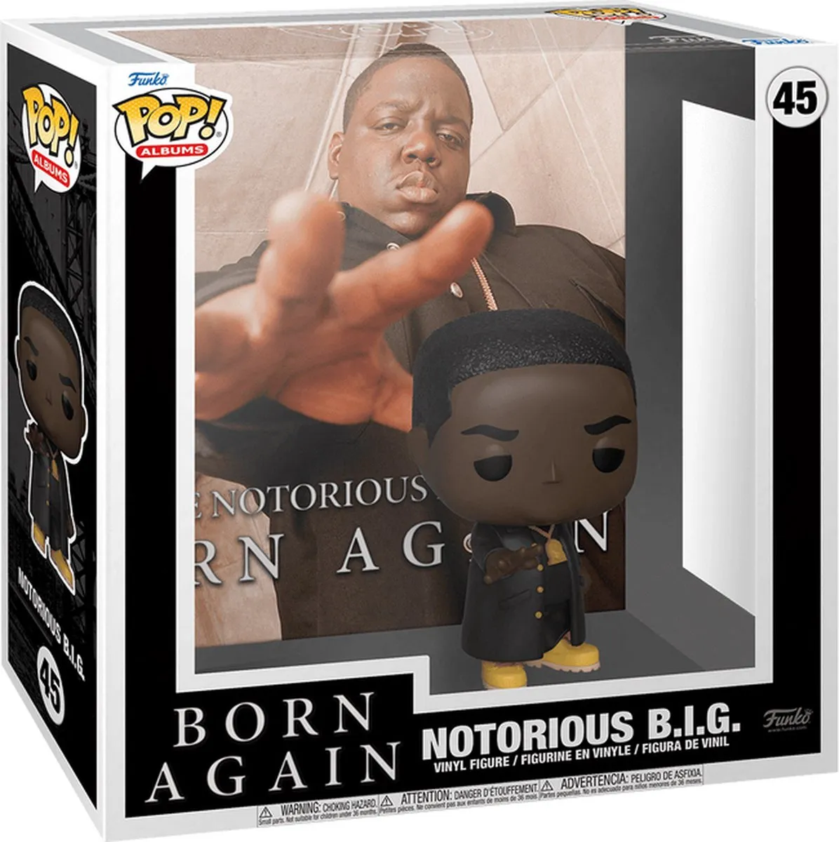 Funko Notorious B.I.G. POP! Albums Biggie Smalls Born Again - 9 cm Multicolor