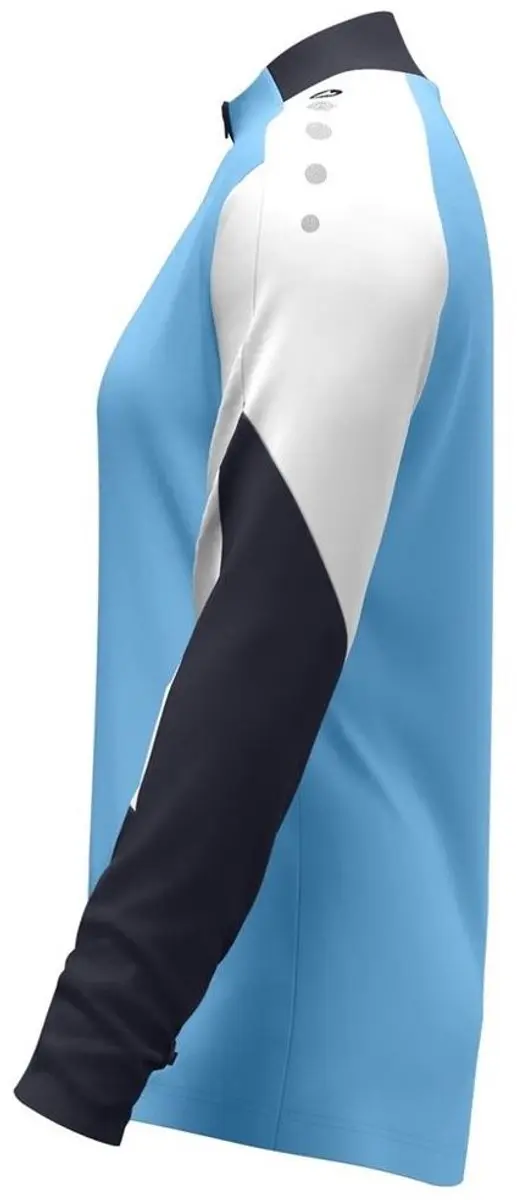 Jako Dynamic Ziptop Dames - Hemelsblauw/Wit/Marine M - afbeelding 6 van 6