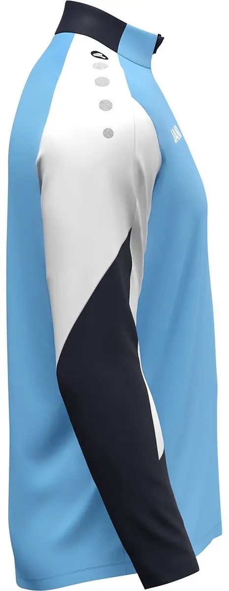 Jako Dynamic Ziptop Dames - Hemelsblauw/Wit/Marine M