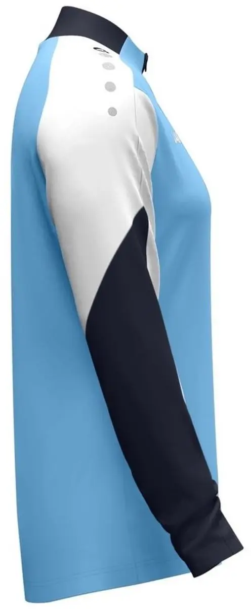 Jako Dynamic Ziptop Dames - Hemelsblauw/Wit/Marine M