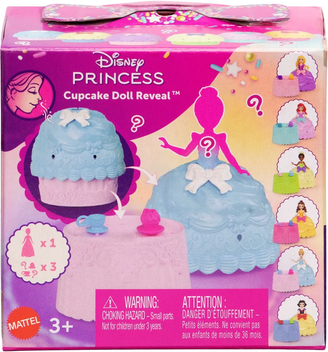 Disney Princess Cupcake Doll Reveal Pop - Meerkleurig