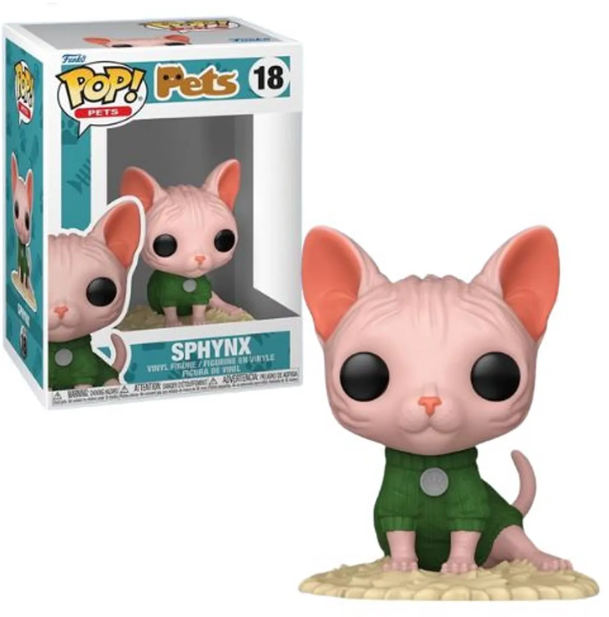 Funko Pop! Pets Sphinx Cat #18 FK88329