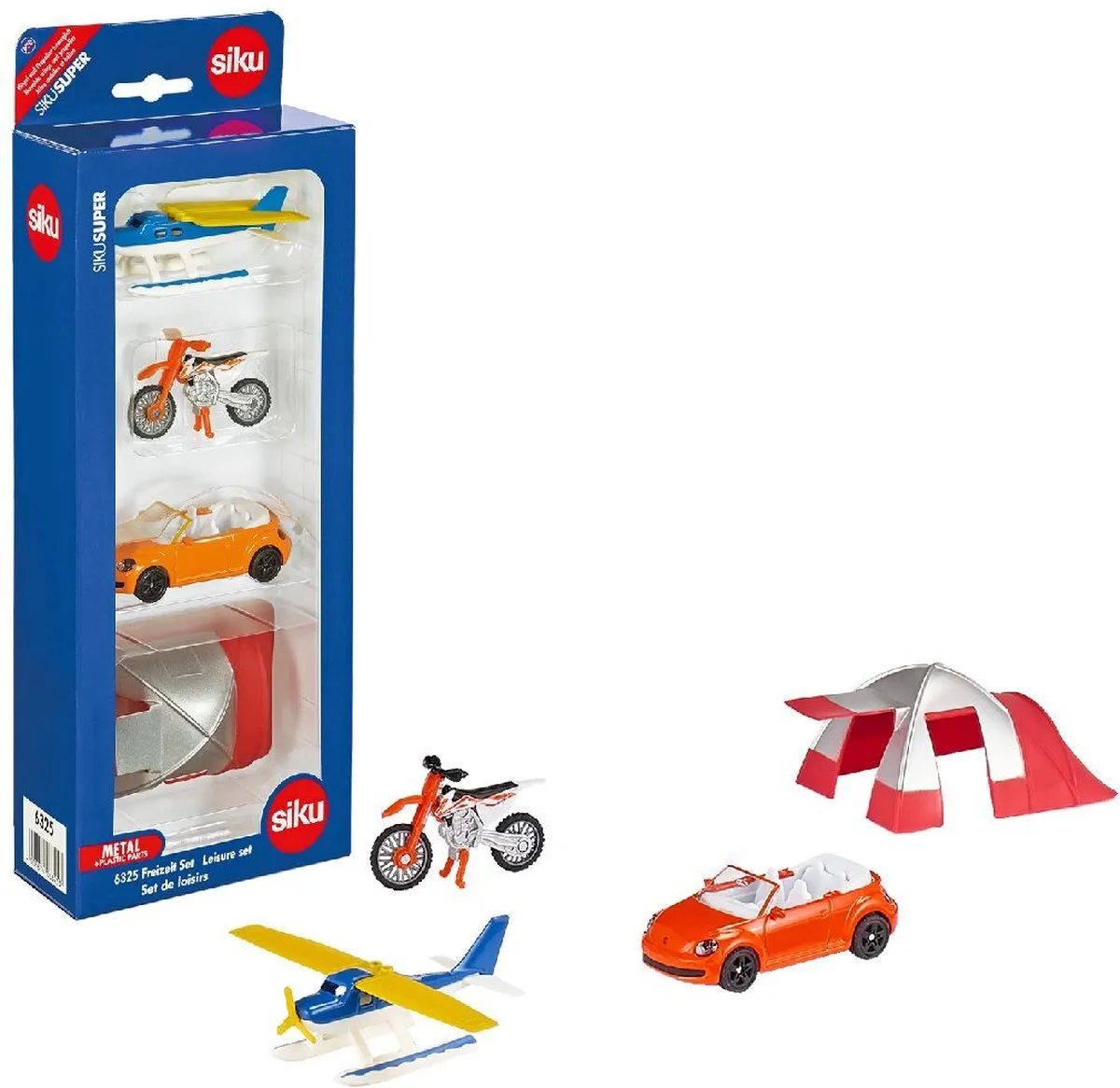 SIKU 6325 Vrijetijdsset - Oranje