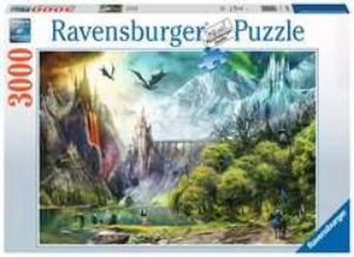 Ravensburger Draken Puzzel 3000 Stuks - Fantasy - Multicolor