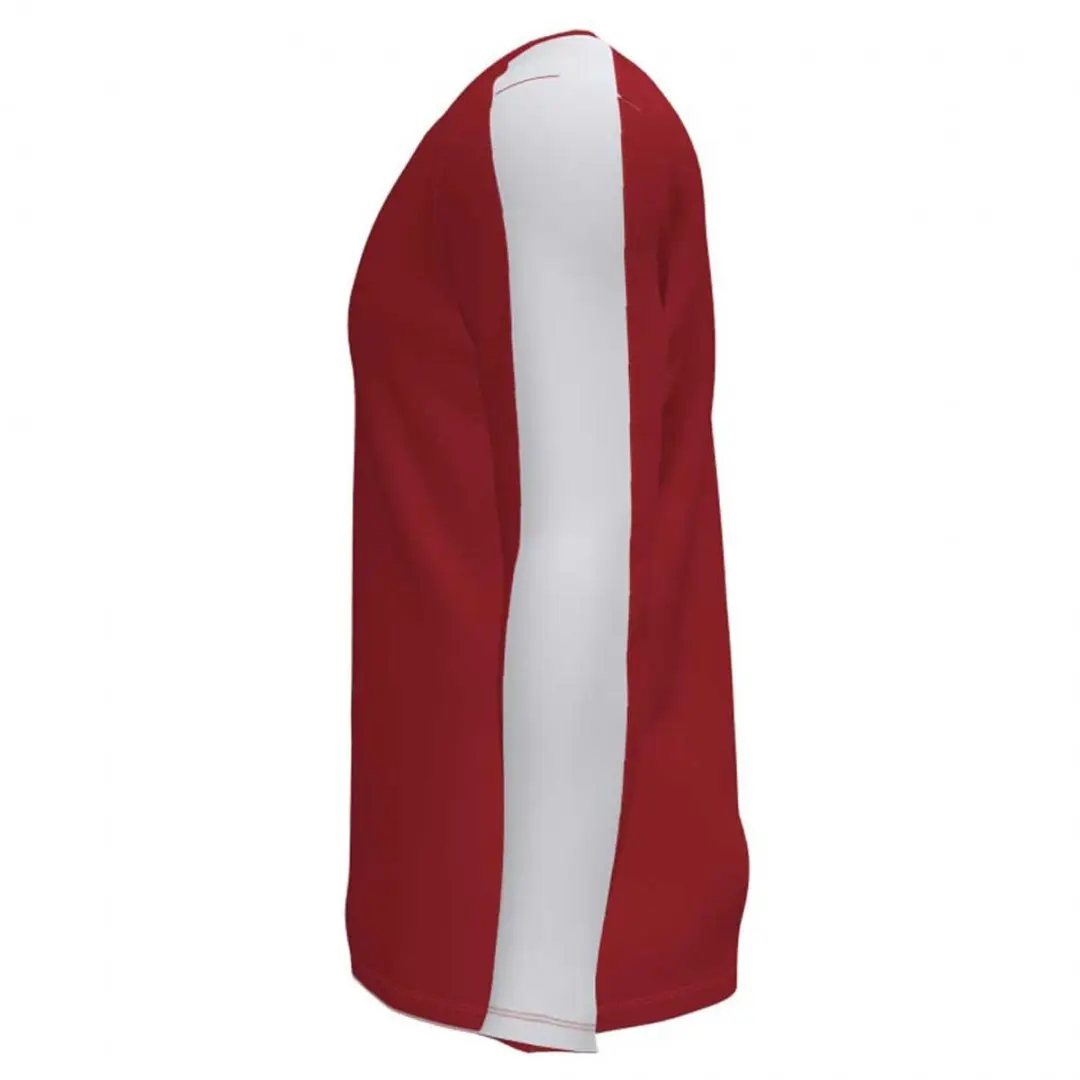 Joma Academy III Voetbalshirt Lange Mouw Kinderen 110 - Rood/Wit