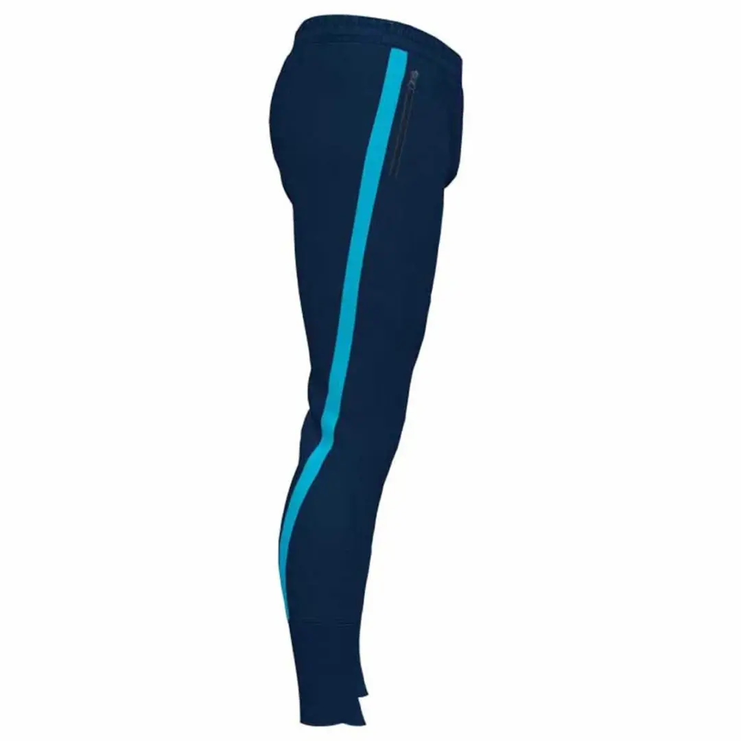 Joma Advance Broek 9-10 jaar - Dark Navy/Turquoise Fluor