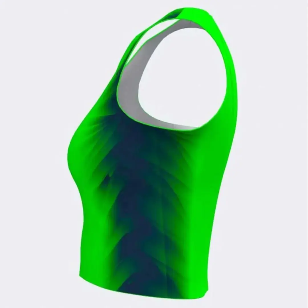 Joma Elite Xi Mouwloos T-shirt S - Fluor Green