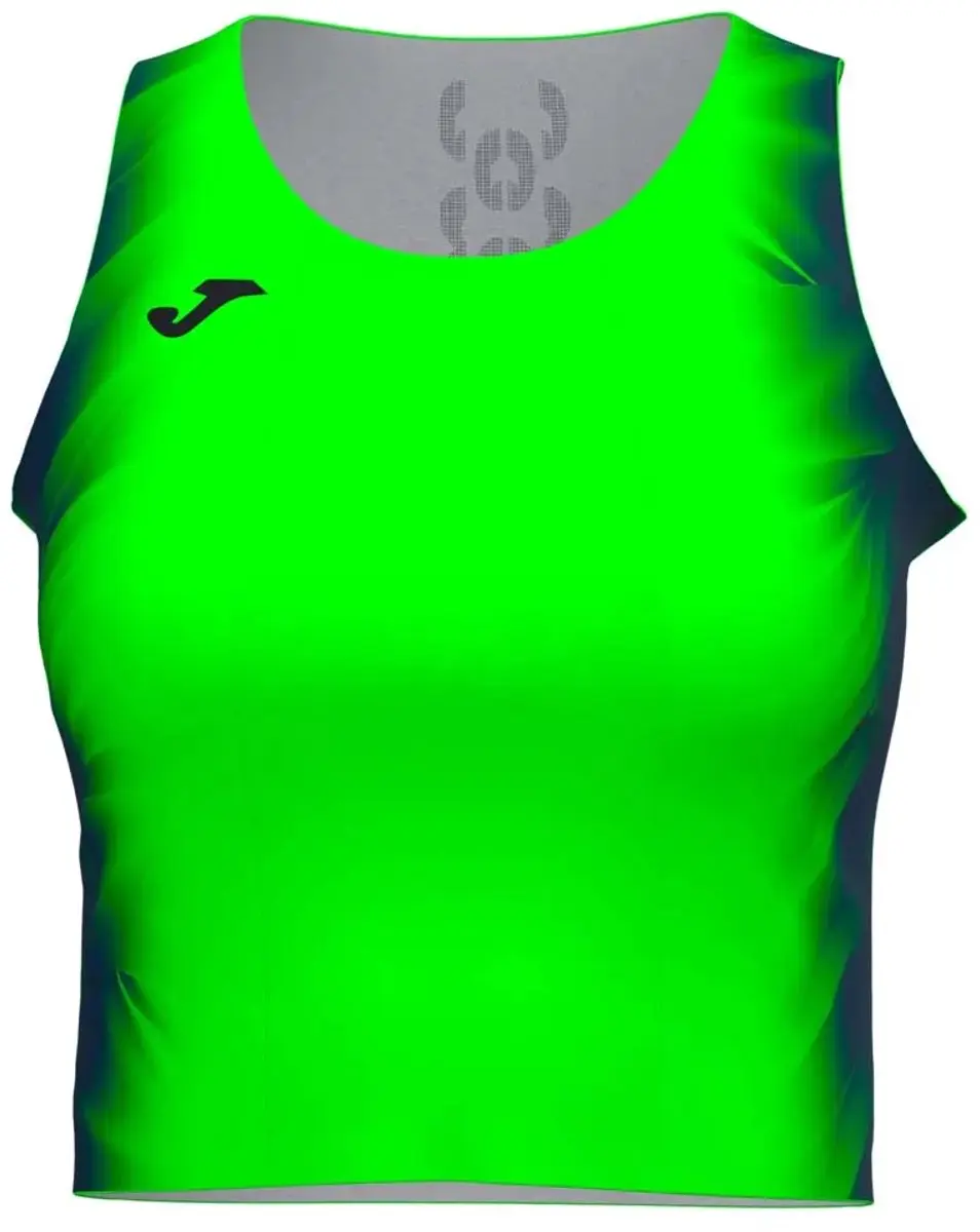 Joma Elite Xi Mouwloos T-shirt Groen S Vrouw