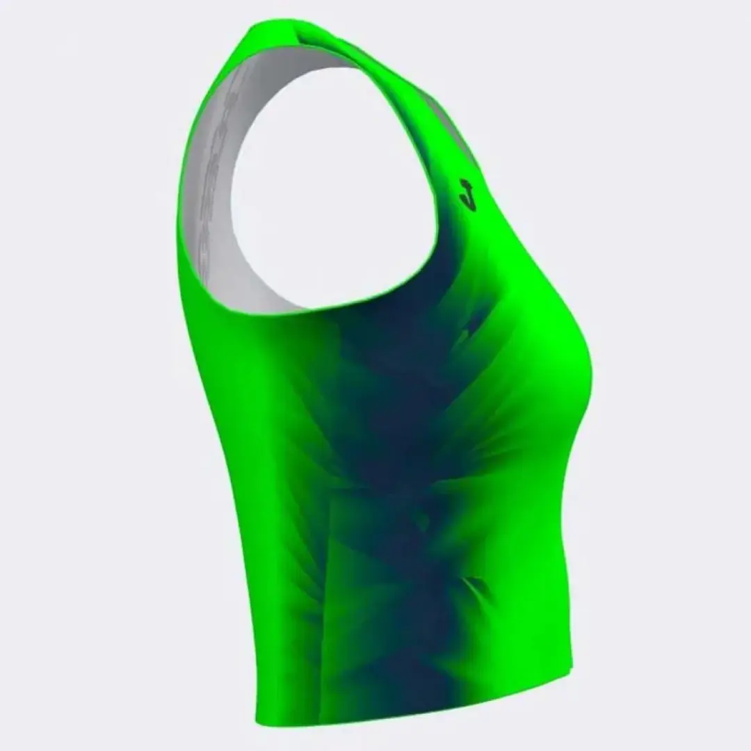 Joma Elite Xi Mouwloos T-shirt S - Fluor Green