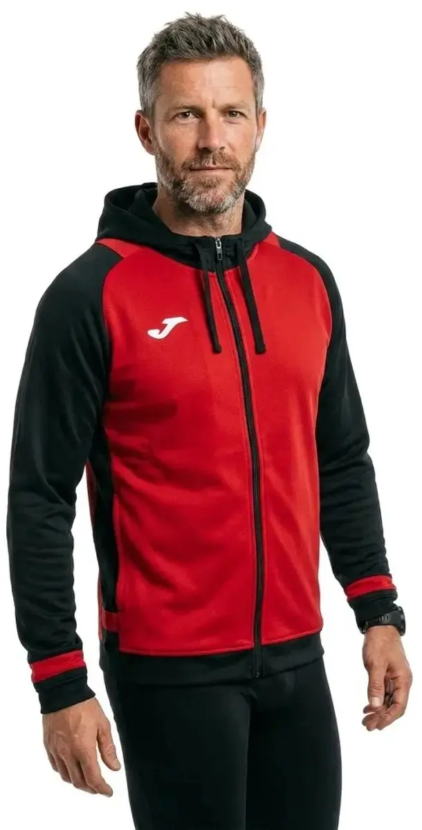 Joma Lider Hoodie Rood 2XL