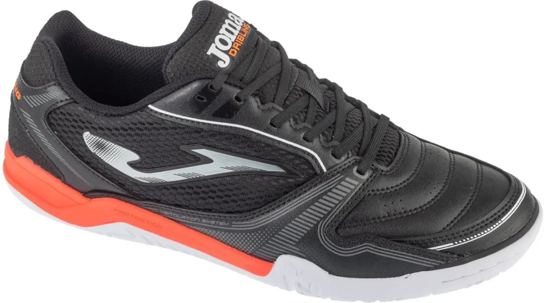 Joma Dribling 25 DRIW IN, Mannen, Zwart, Indoorschoenen, maat: 44,5