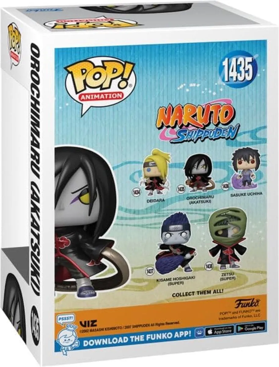 Funko Pop! Naruto Shippuden Orochimaru Akatsuki Metallic 75523