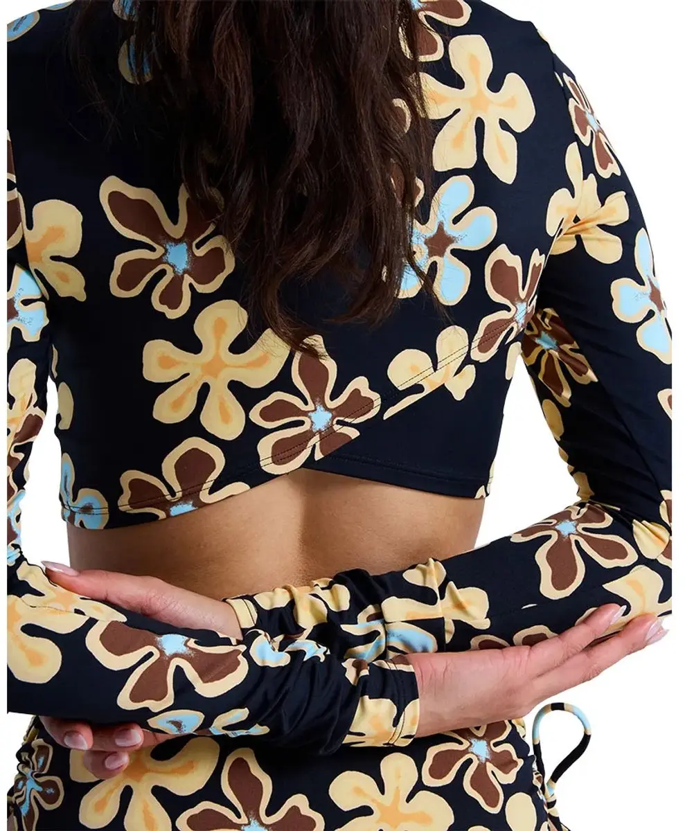 Roxy The Beach Babe Rashguard - Blauw XS