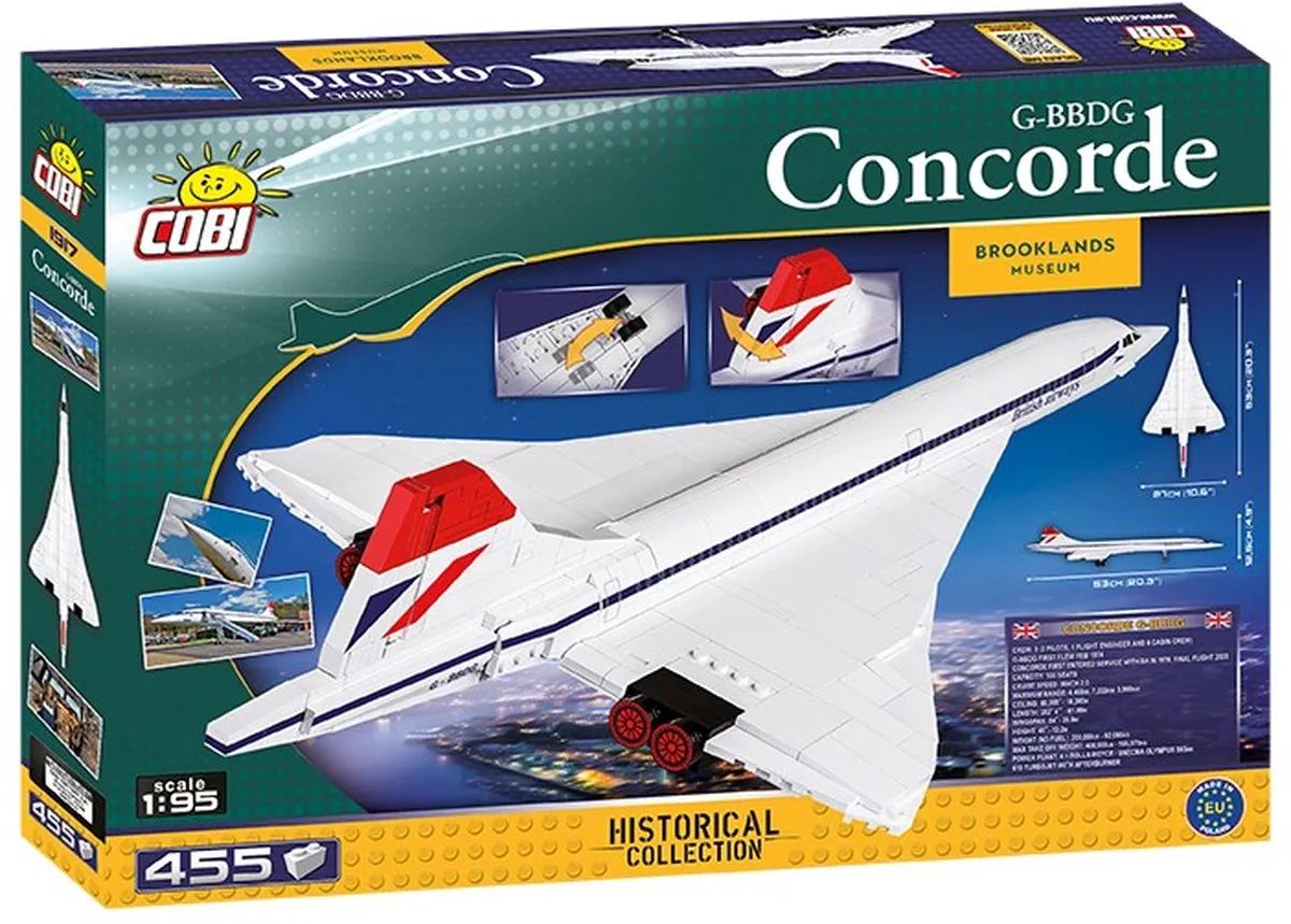 Cobi Actiefiguur 1:9 Vliegtuig - 455 Onderdelen COBI-1917 - afbeelding 6 van 6