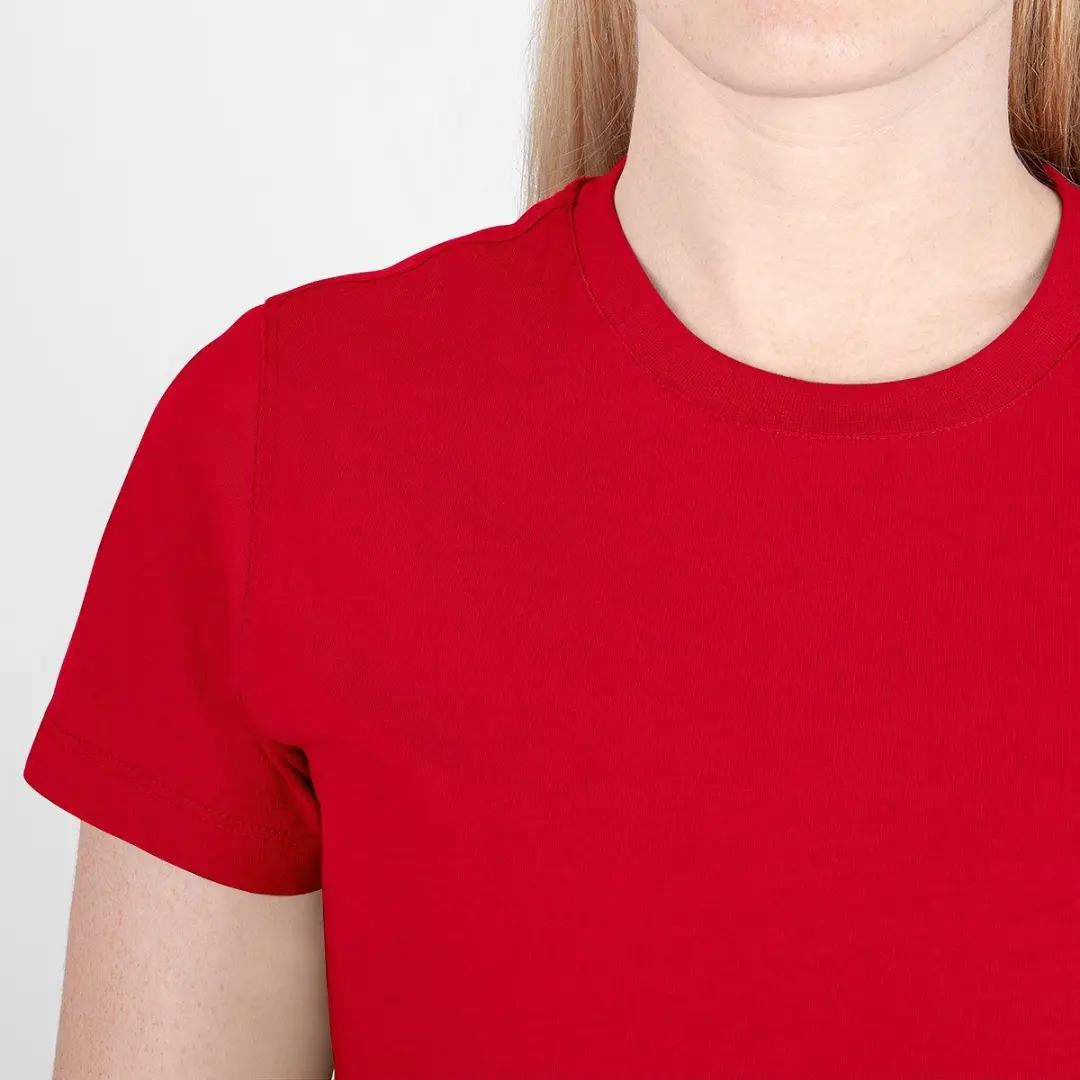 JAKO Doubletex T-Shirt Dames - Rood - Maat 46