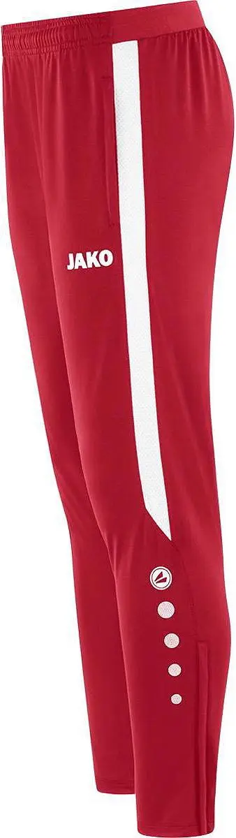 JAKO Allround Trainingsbroek Heren 3XL - Wit/Rood