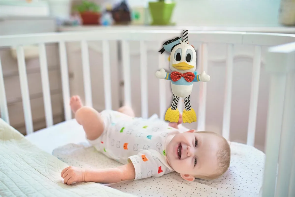Clementoni Donald Duck Knuffel Rammelaar - Multicolor