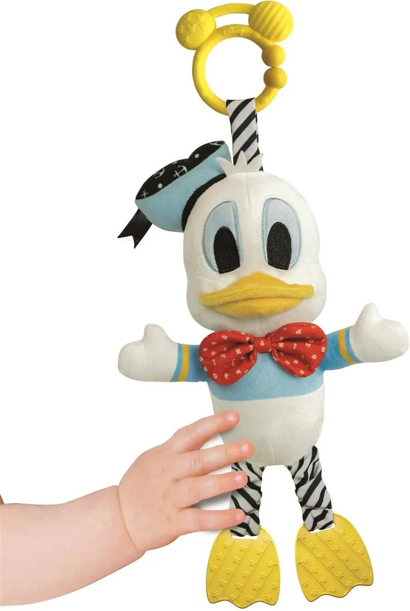 Clementoni Donald Duck Knuffel Rammelaar - Multicolor