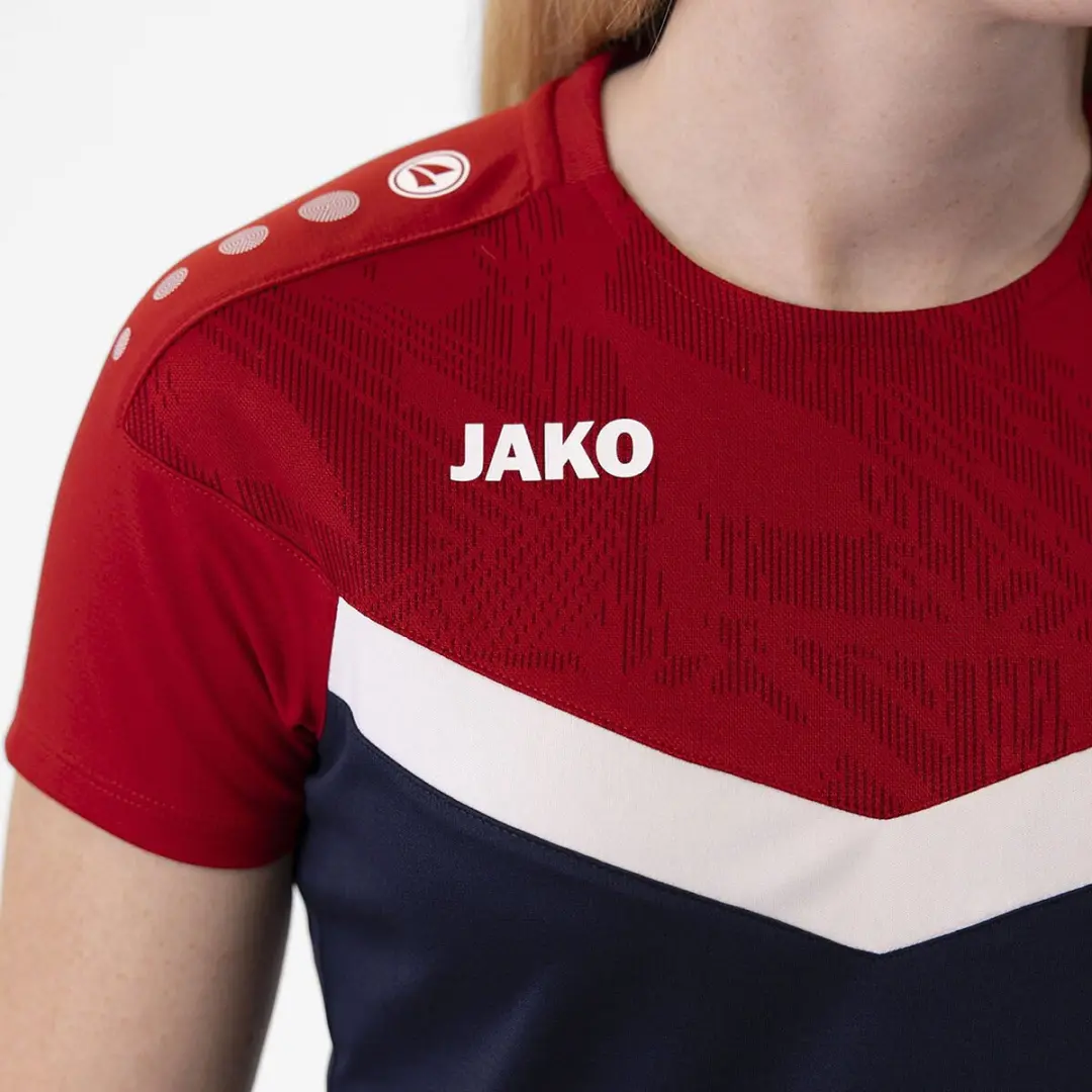 Jako Iconic T-Shirt Dames 38 - Marine
