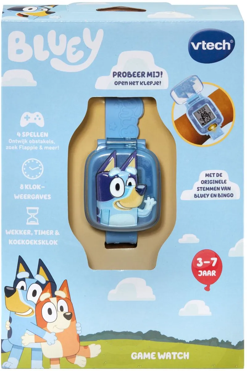 VTech Bluey Leerklok Multicolor