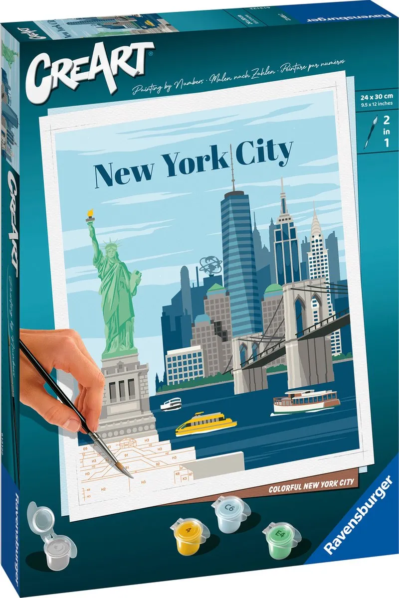 Ravensburger CreArt Colorful NYC Schilderen op nummer