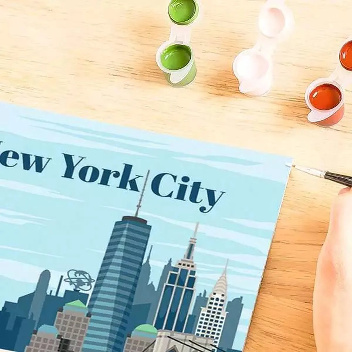 Ravensburger CreArt Colorful NYC Schilderen op nummer - Multicolor