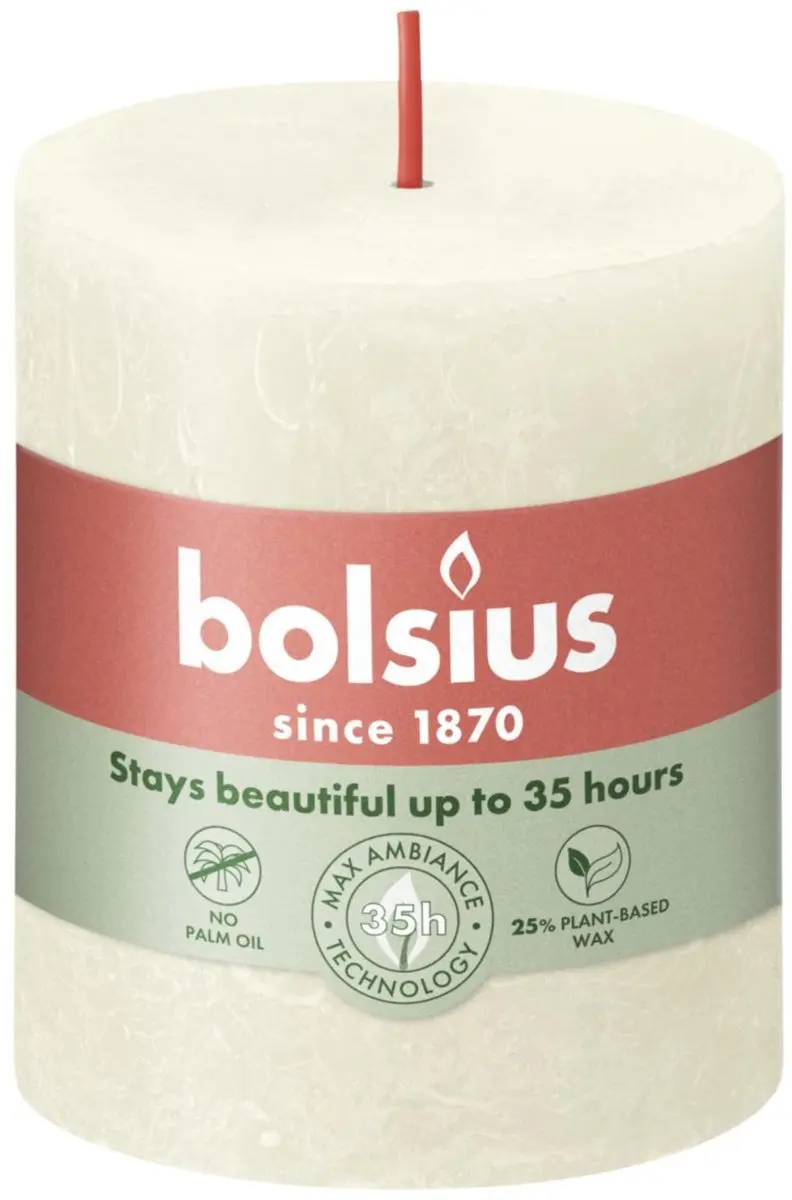 Bolsius Rustiek Stompkaars 80/68