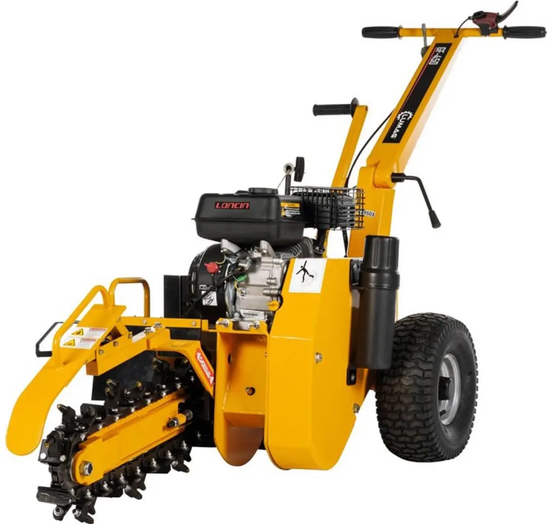 Lumag GF-450 Grond Sleuvenfrees Benzine - 4800W - afbeelding 4 van 6