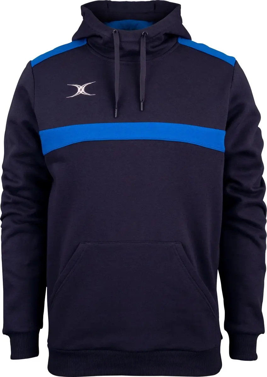 Gilbert hoodie rugby Photon donkerblauw royal 3XL sportkleding.