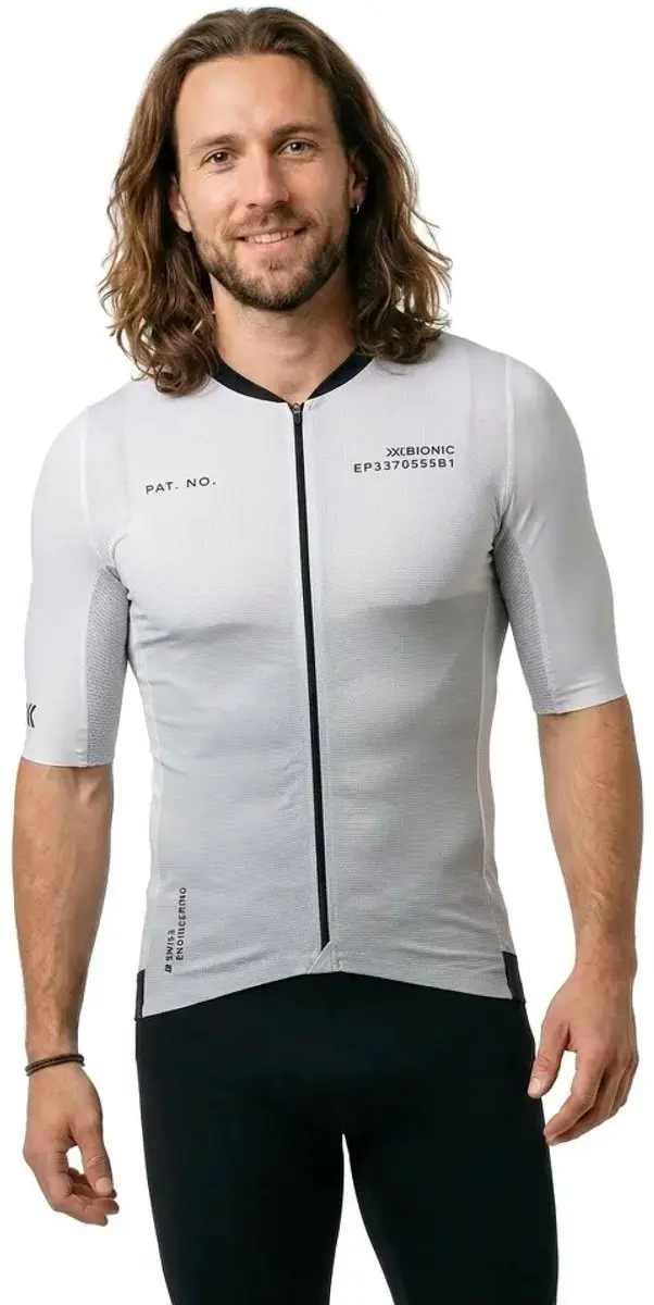 X-Bionic Corefusion Aero Wielertrui - S - Wit - afbeelding 2 van 3