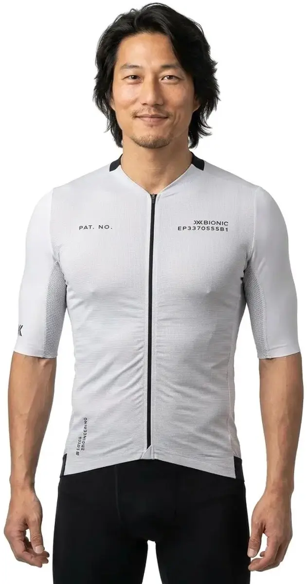 X-Bionic Corefusion Aero Wielertrui - S - Wit - afbeelding 3 van 3