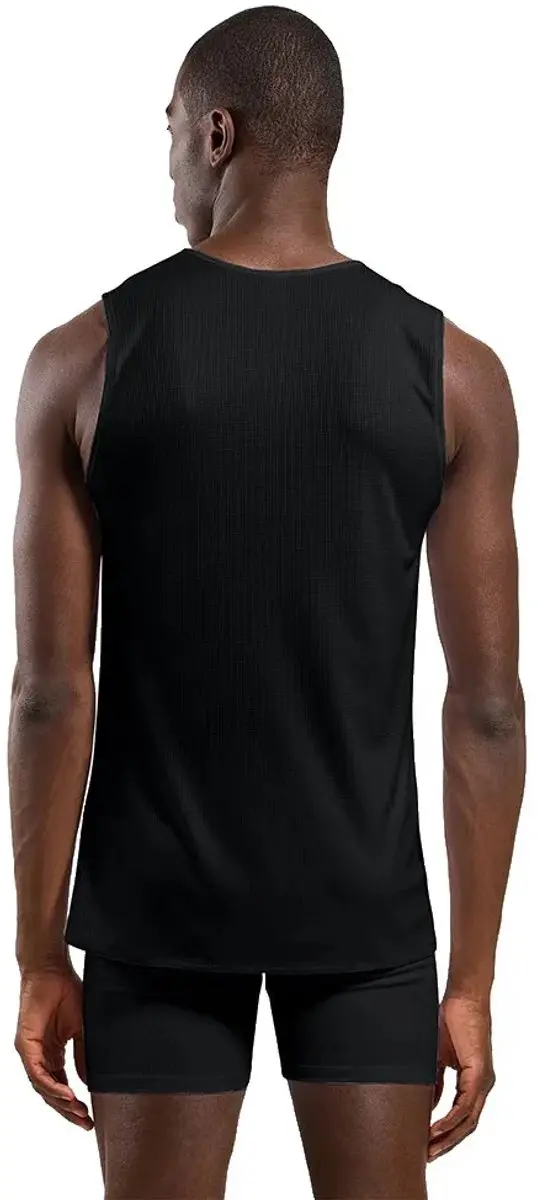 ODLO BL TOP Crew Neck Singlet - XXL - Zwart - afbeelding 2 van 6