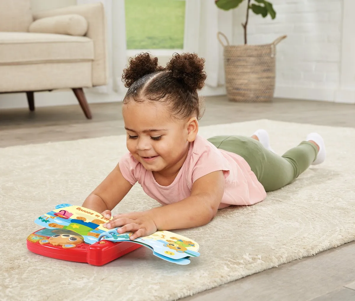 VTech Dierenvriendjes Kleren Kiezen met Beer - Educatief Speelgoed 1-3 Jaar - Rood