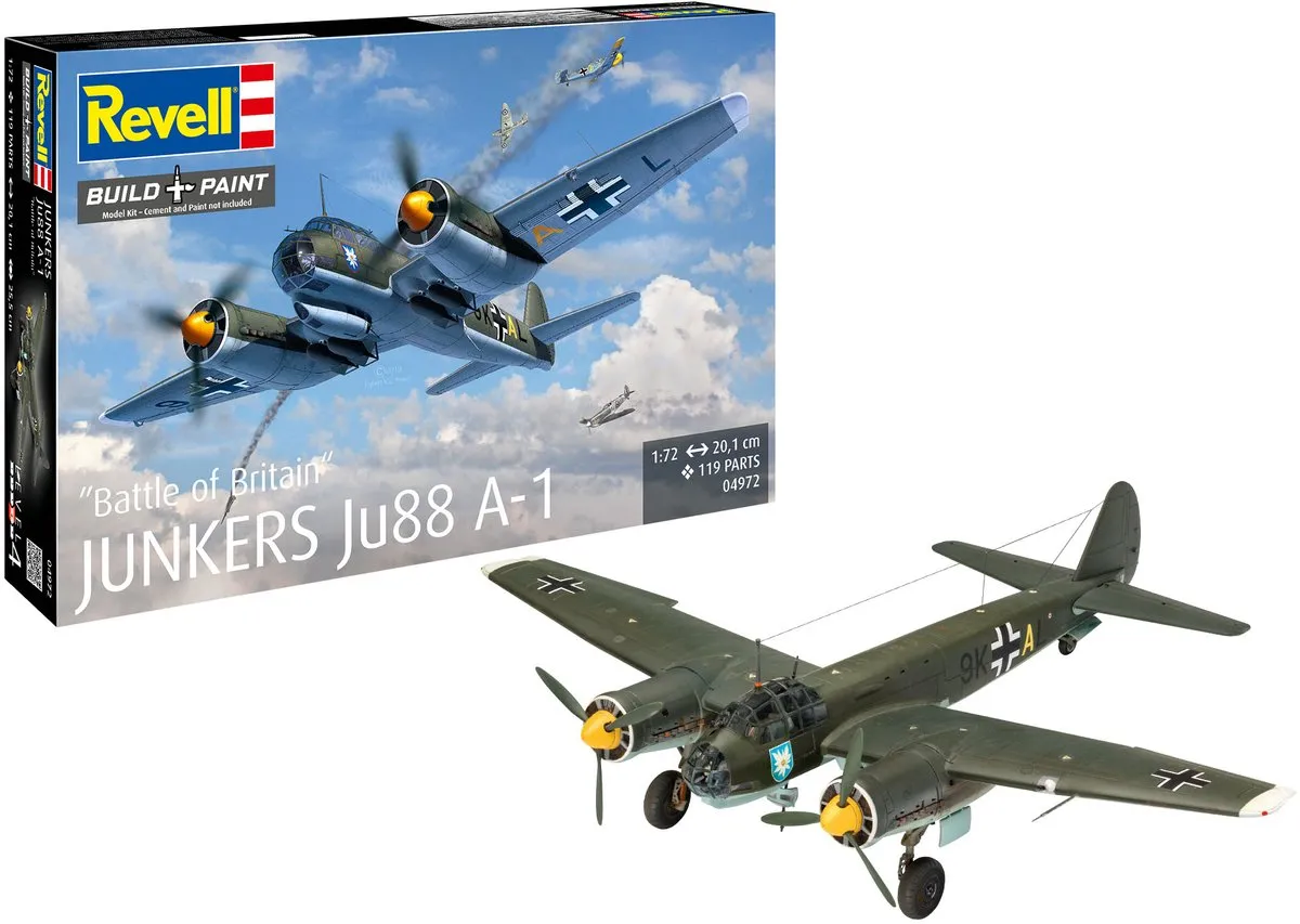Revell 04972 Junkers Ju 88 A-1 Modelbouwpakket