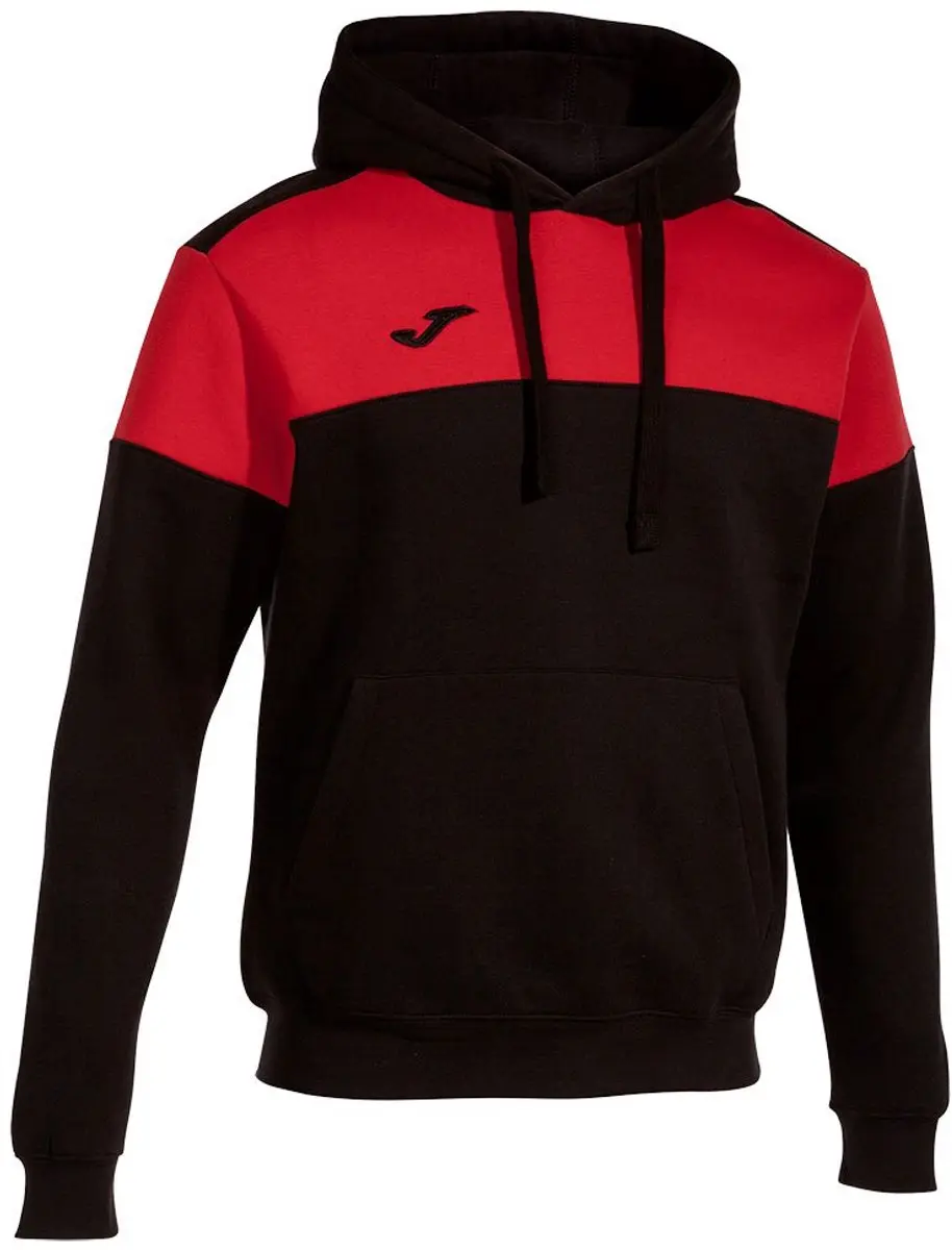 Joma Crew V Hoodie Rood,Zwart 4-5 Years Jongens