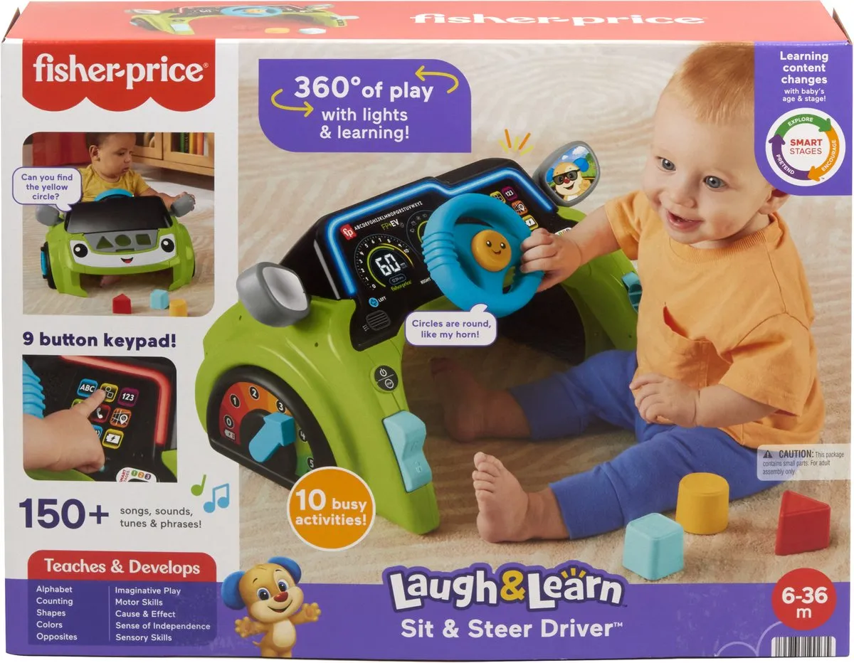 Fisher-Price Knuffel - 3 Stuks - Meerkleurig - afbeelding 3 van 6