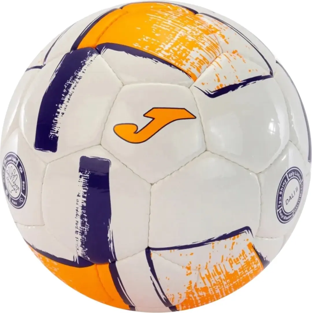 Joma Dali II Ball 400649-214 Voetbal - Maat 5 - Wit/Geel - afbeelding 3 van 3
