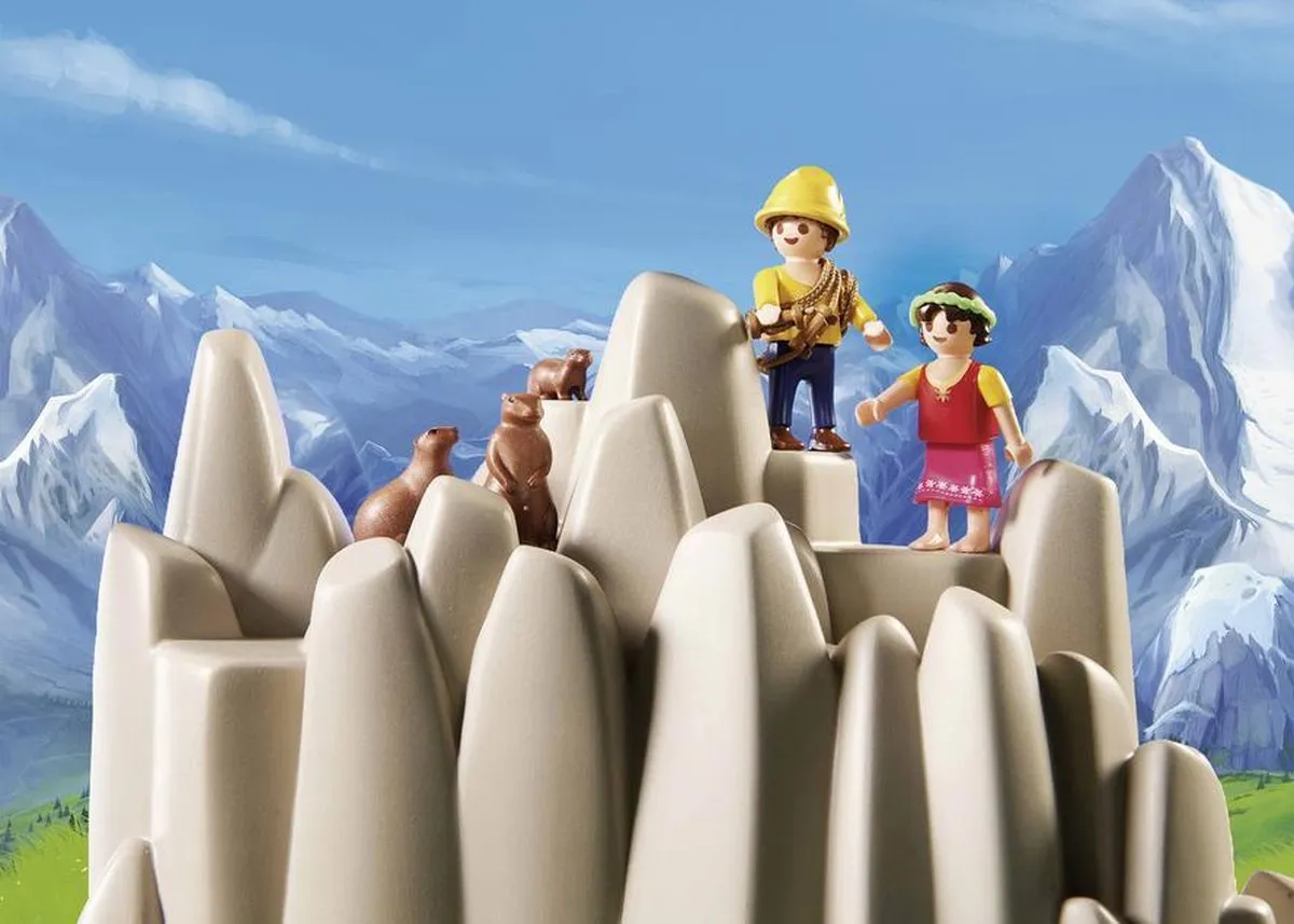 Playmobil Heidi Klara en Peter bij het meer 70254