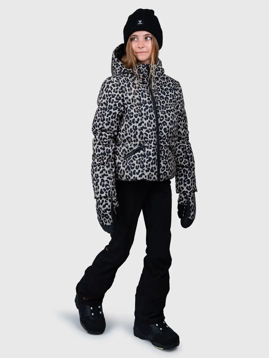 Brunotti Coldlaky Softshell Ski Broek Meisjes 128 - Zwart - afbeelding 4 van 6