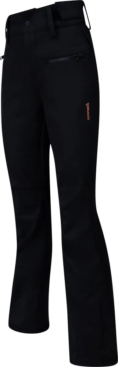 Brunotti Coldlaky Softshell Ski Broek Meisjes 128 - Zwart - afbeelding 2 van 6